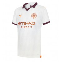 Camisa de Futebol Manchester City Erling Haaland #9 Equipamento Secundário 2024-25 Manga Curta